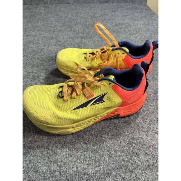Altra Men’s Timp 5 Trail Running Shoes – Yellow/Orange – Size 9.5W – Zero Drop – main image 6